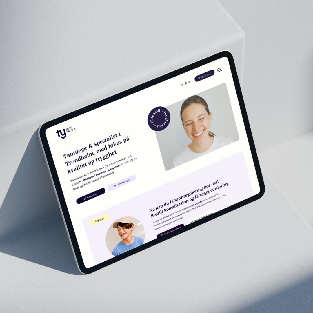 Ty Tannklinikk webside