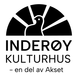 logo til Inderøy Kulturhus i svart